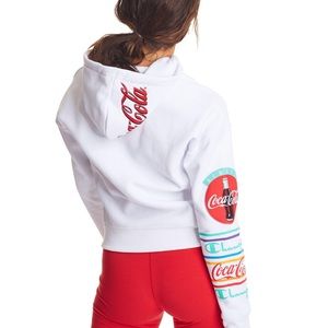 Champion | Tops | Vintage White Champion X Coca Cola Remix Rare Hoodie |  Poshmark